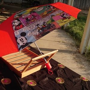 Vintage Comic Umbrella Disney's Mickey Mouse